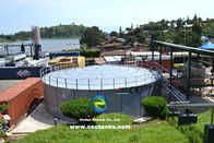 Doppelbeschichtete Stahltanks für Schlammvorräte in Abwasserbehandlungsprojekten