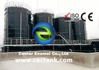 Glas zu Stahl geschmolzen Schraubbehälter / Biogasspeicher für Anlagen