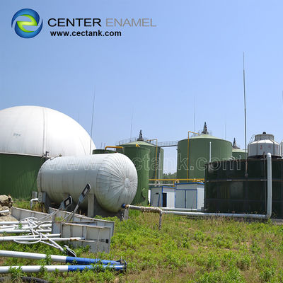 Center Enamel liefert Glas-Stahl-Zisternen als Biogasanlagen