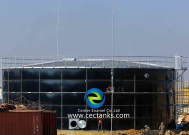 Doppelbeschichtete Glasverkleidete Stahltanks für Anaerobes Verdauungsprojekt