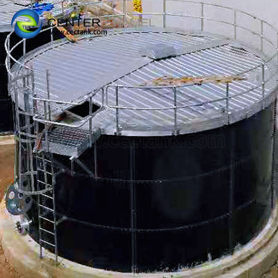 20m3 20000m3 Schraubstahl Biogasspeicher mit Doppelbeschichtung